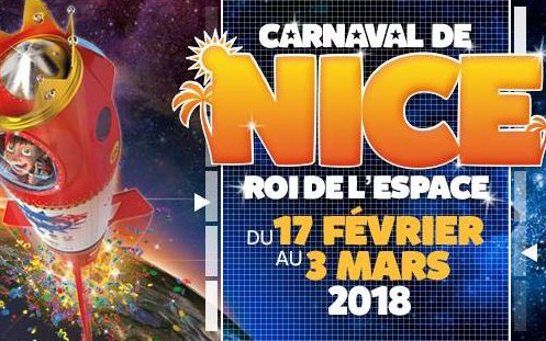 Cannes - CARNAVAL DE NICE 2018 - ROI DE L\'ESPACE 