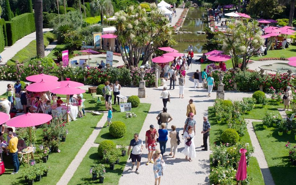 Cannes - Fête des Roses et des Plantes à la Villa Ephrussi de Rothschild 