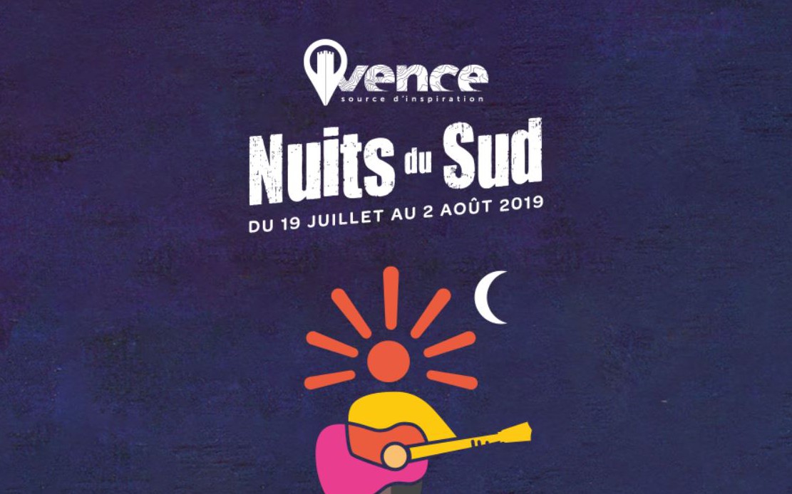 Cannes - FESTIVAL DES NUITS DU SUD - VENCE 2019 