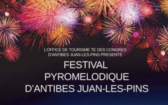 Cannes - FESTIVAL PYROMÉLODIQUE D\'ANTIBES
