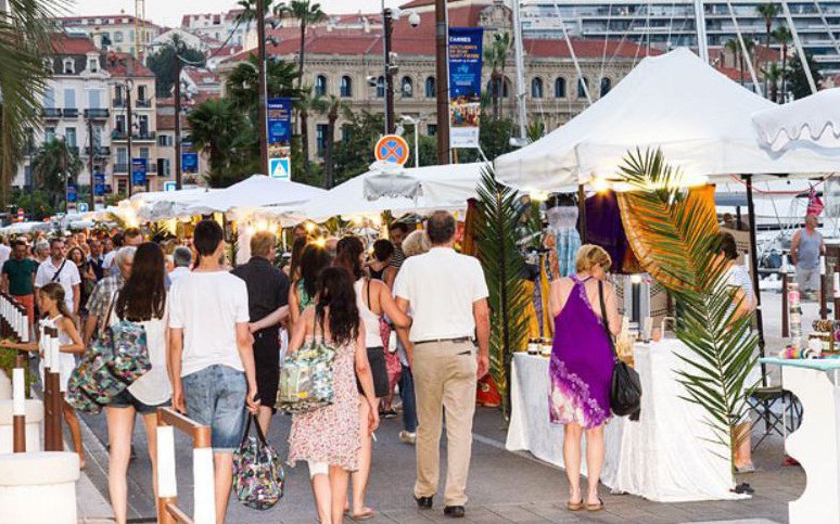 Cannes - LES NOCTURNES CANNOISES - QUAI SAINT PIERRE