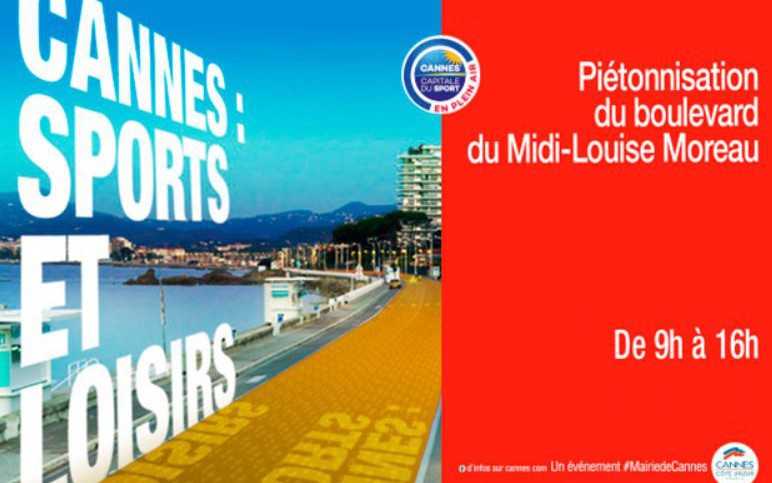 Cannes - Piétonnisation du boulevard du Midi-Louise Moreau