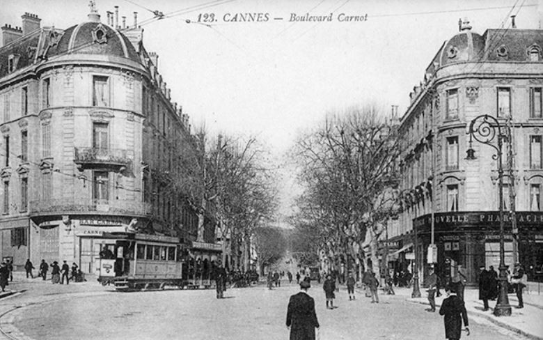Cannes - PARCOURS PEDESTRE - BOULEVARD CARNOT