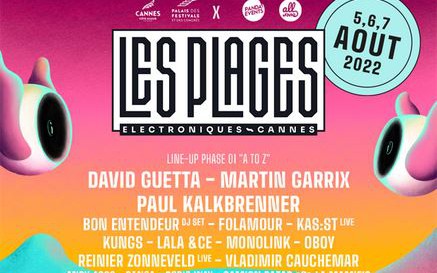 Cannes - LES PLAGES ELECTRONIQUES