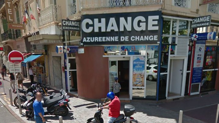Cannes - Bureau de Change Azuréenne