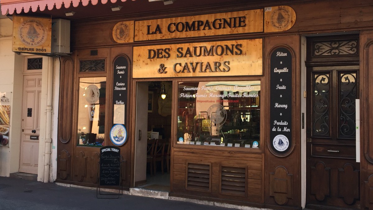 Cannes - La compagnie des Saumons et caviars
