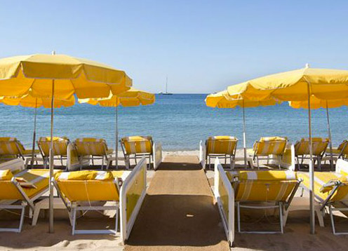 L'Ondine plage à Cannes